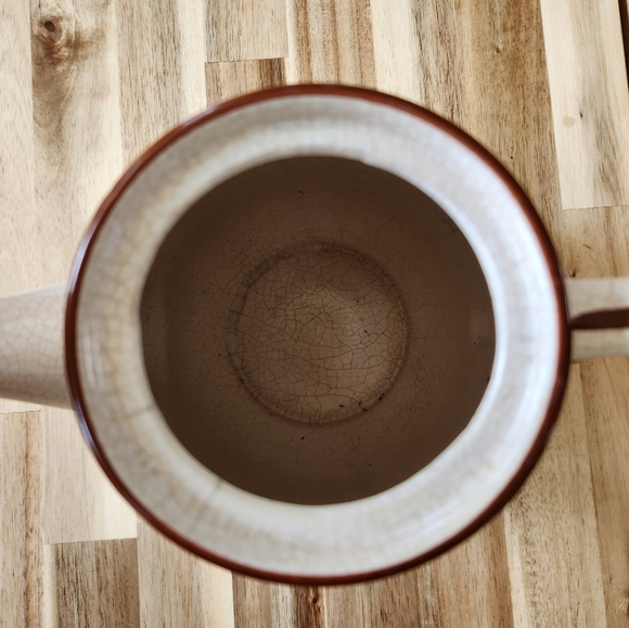 1970s Vintage Stoneware Floral Teapot - Made in Japan - Picture 4 of 8
